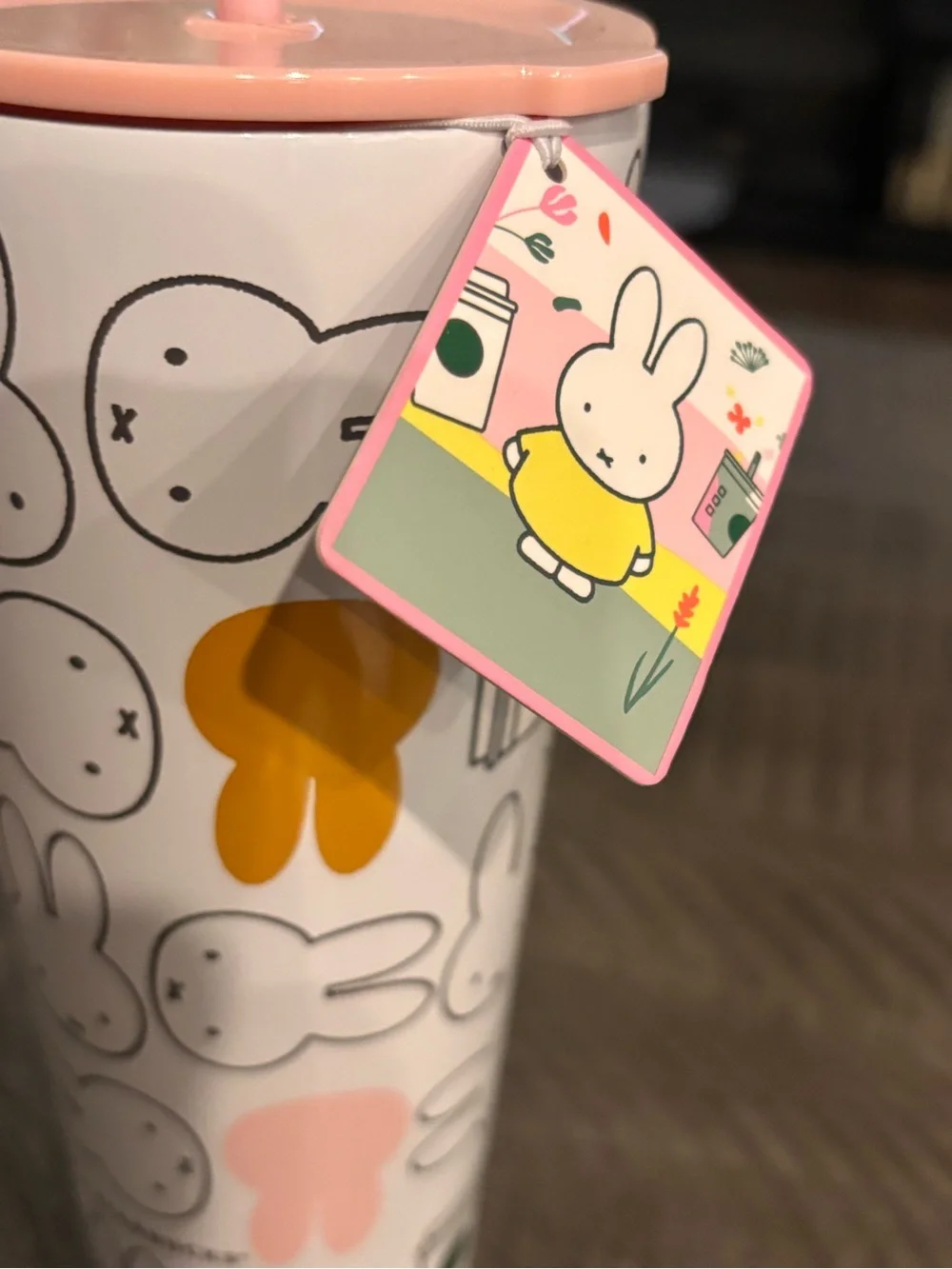 Starbucks Miffy Tumbler 26 ounces NWT
